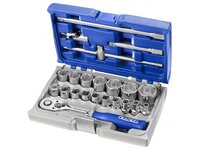 TONA EXPERT gola sada nářadí 1/2" 22 ks E032900 v kufru TONA EXPERT gola sada nářadí 1/2" 22 ks E032900 v kufru