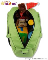 BABY NELLYS taška na kočárek ADELA LUX zelená