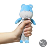 BABY ONO plyšová pískací hračka HIPPO MARCEL