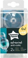 TOMMEE TIPPEE náhradní savička ADVANCED střední 2 ks bílá TOMMEE TIPPEE náhradní savička ADVANCED střední 2 ks bílá