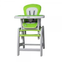 COTO BABY dětská jídelní židlička 2v1 STARS ŠNEK zelená