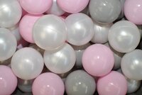 NELLYS náhradní balónky do bazénu 200 ks šedá