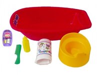 Teddies vanička, nočník, plenka s doplňky Teddies vanička, nočník, plenka s doplňky