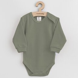 NEW BABY body s dlouhým rukávem Casually dressed zelená vel. 62