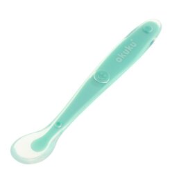 AKUKU 1 ks dětská lžička zelená