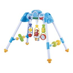 Dětská hrající edukační hrazdička De Lux Baby Mix blue *N