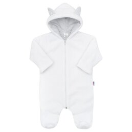 NEW BABY zimní overal SNOWY COLLECTION bílá vel. 62