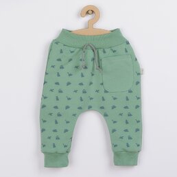 KOALA tepláčky Dinosaur zelená vel. 86