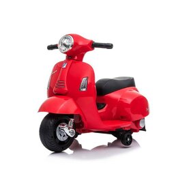 BABY MIX dětská elektrická motorka Vespa červená