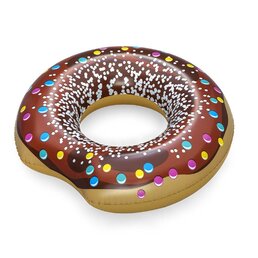 BESTWAY dětský velký nafukovací kruh DONUT 107 cm hnědá