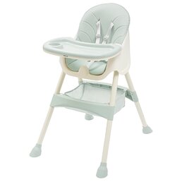 BABY MIX jídelní židlička NORA zelená