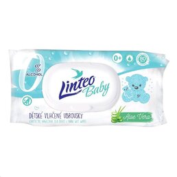 LINTEO vlhčené ubrousky PURE AND FRESH 80 ks