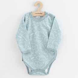 NEW BABY celorozepínací body CLASSIC II zelená vel. 68
