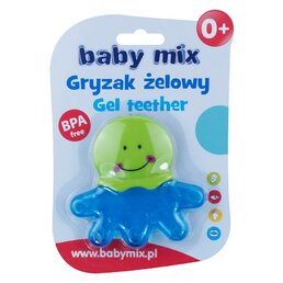 BABY MIX chladící kousátko CHOBOTNICE modrá