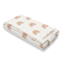 NEW BABY cestovní podložka Rainbow bílá