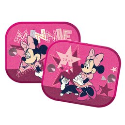 KAUFMANN sada 2 ks stínítko do auta MINNIE MOUSE růžová