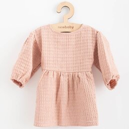 NEW BABY šaty COMFORT CLOTHES růžová vel. 80