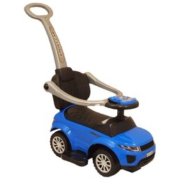 BABY MIX dětské hrající jezdítko 3v1 modrá