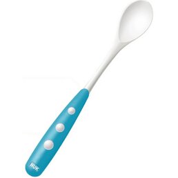 NUK 2 ks dětská lžička tyrkysová