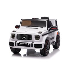 BABY MIX elektrické autíčko Mercedes-Benz G63 AMG bílá