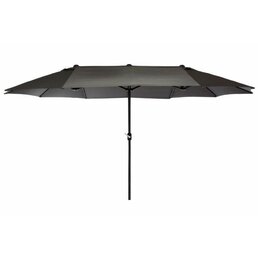 GARTHEN zahradní slunečník XXL 450 cm antracitová