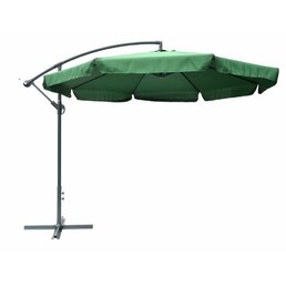 TRADGARD zahradní slunečník EXCLUSIVE boční 300 cm zelená TRADGARD zahradní slunečník EXCLUSIVE boční 300 cm zelená