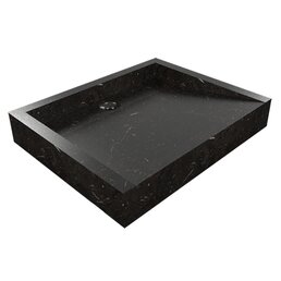 Umyvadlo z přírodního kamene Belua Black