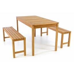 DIVERO zahradní dřevěný set