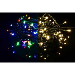 Vánoční světelný řetěz 400 LED - 9 blikajících funkcí - 39,9 m
