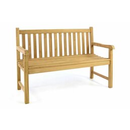DIVERO zahradní dřevěná lavice 130 cm