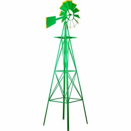 TUIN větrný mlýn v US stylu 245 cm zelená