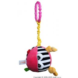 Hencz Toys plyšová závěsná hračka balónek s očičkama mix barev *N