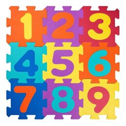 Plastica Pěnové podlahové puzzle Čísla *N
